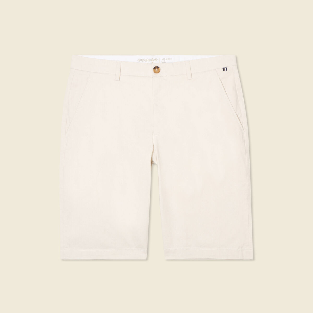 Short ecru homme