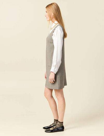 Robe sans manches noir femme