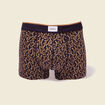 Lot 5 boxers bleu foncé homme