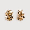 Boucles d'oreilles couleur or femme
