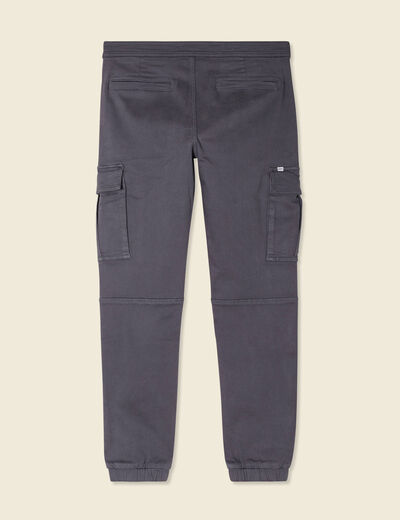 Pantalon battle bas resserré vert foncé homme