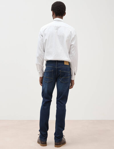 Jeans slim denim brut homme