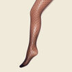 Collants fantaisie noir femme