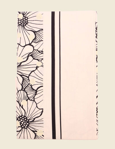 Foulard ecru femme