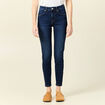 Jeans skinny éco-responsable denim brut femme