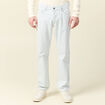 Jeans regular 5 poches denim snow bleach homme