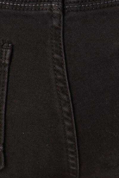 Jeans Lou - jegging denim noir femme