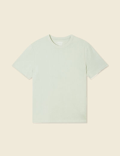 T-shirt éco-responsable vert olive homme
