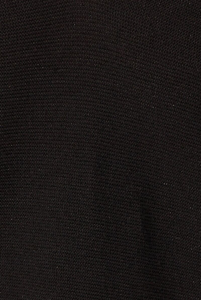 Pull éco-responsable noir femme