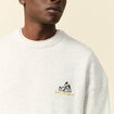 Sweat manches longues gris homme