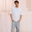 T-shirt en coton blanc homme