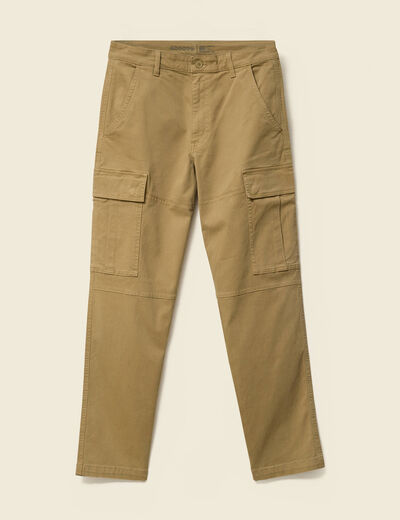 Cargo battle longueur 32 beige homme
