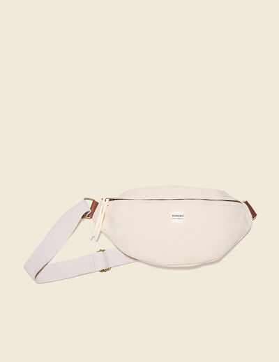 Sac banane sable homme