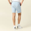 Short droit avec cordon bleu ciel homme