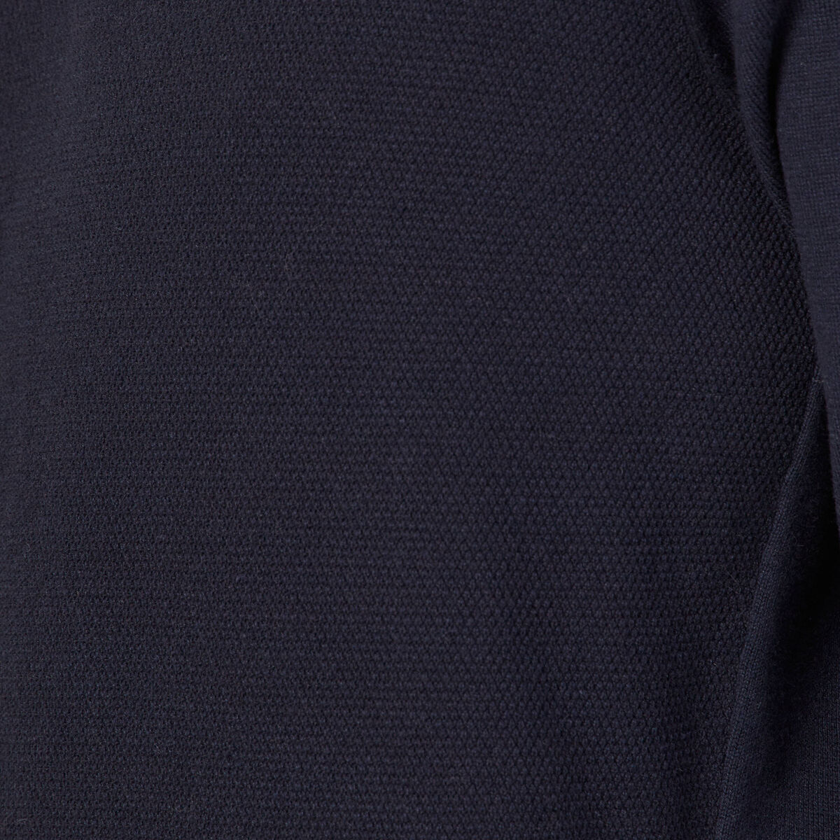 Pull manches longues bleu marine homme