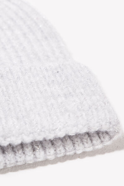 Bonnet gris femme