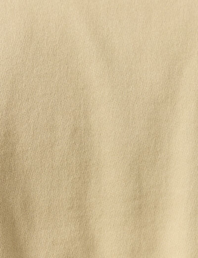 Surchemise manches longues taupe homme