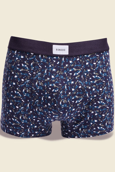 Lot 2 boxers bleu foncé homme