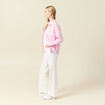 Chemise manches longues rose clair femme