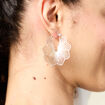 Boucles d'oreilles créoles couleur or femme
