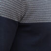 Pull droit fin col rond manches longues bleu marine homme