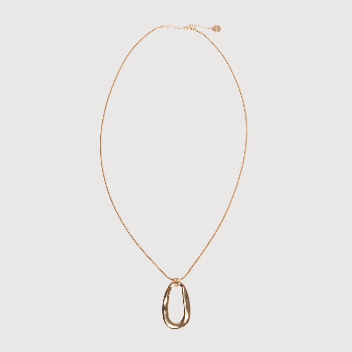 Collier couleur or femme
