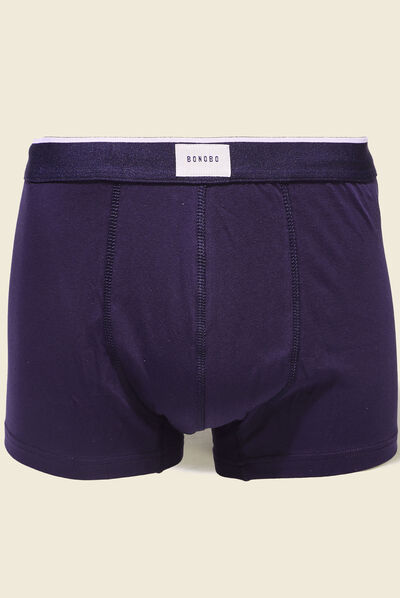 Lot 3 boxers bleu marine homme