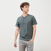 T-shirt manches courtes vert kaki homme