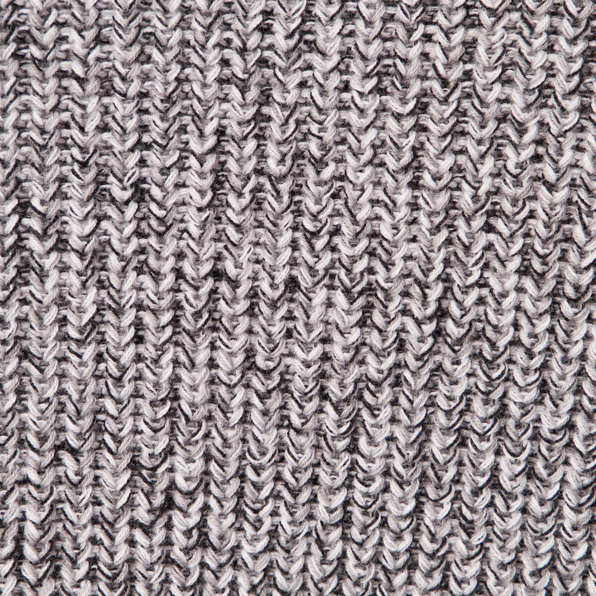 Pull manches longues gris foncé homme