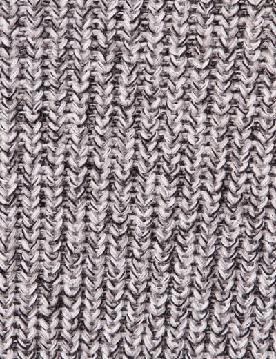 Pull manches longues gris foncé homme