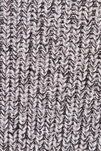 Pull manches longues gris foncé homme