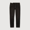 Jeans straight 5 poches marron homme