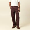 Pantalon marron fonc&eacute; homme