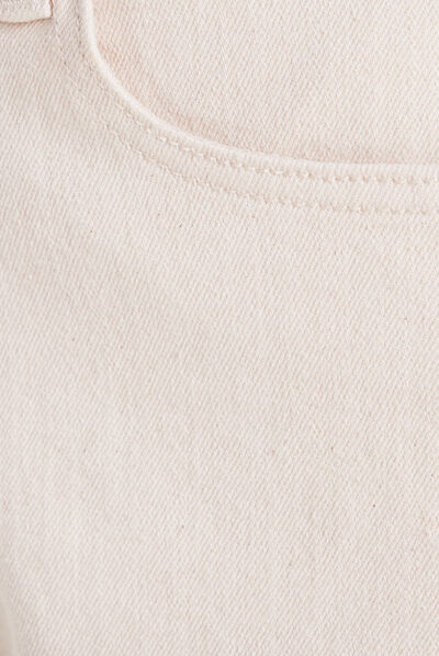 Pantalon slouchy creme femme