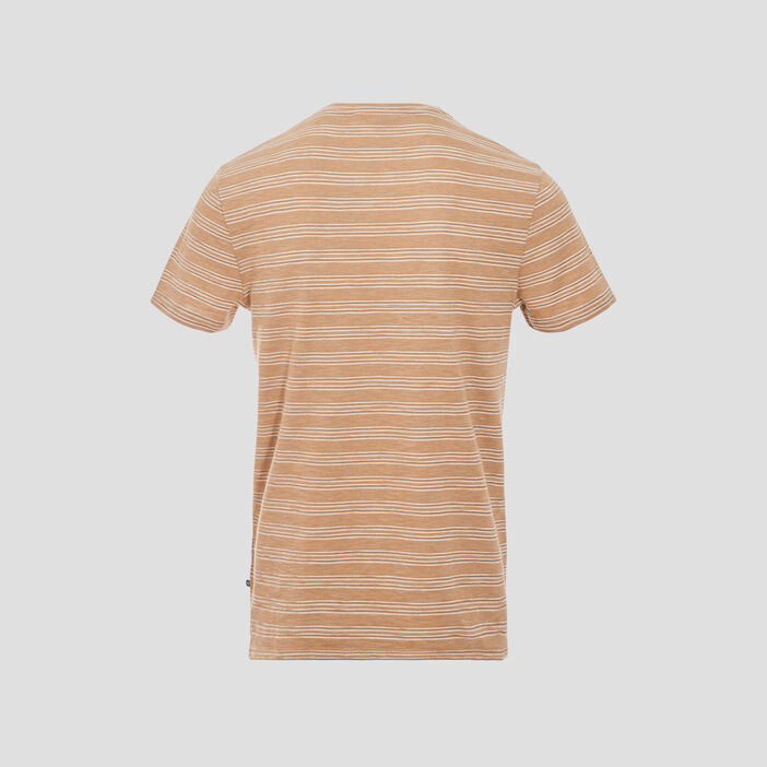 T-shirt manches courtes beige homme