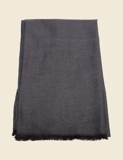 Foulard noir homme
