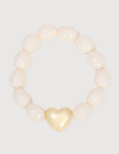 Bracelet blanc femme