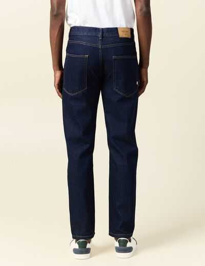 Jeans regular tapered denim brut clean homme
