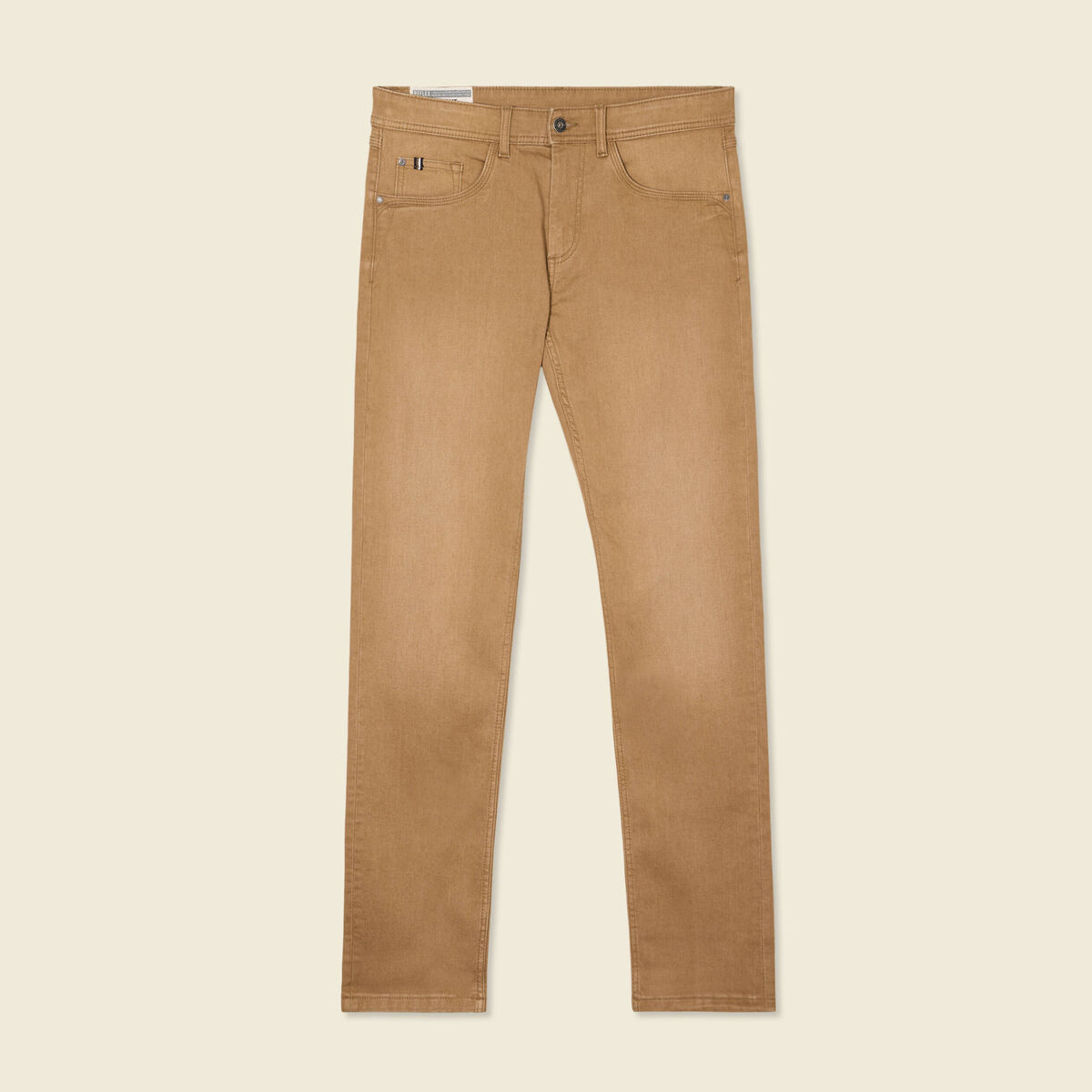Jeans straight homme camel homme