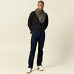 Jeans regular éco-responsable denim brut clean homme