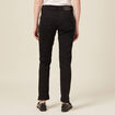 Jeans girlfriend taille haute denim noir femme