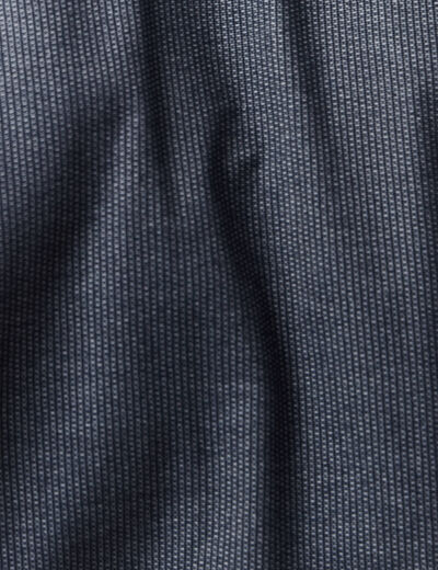 Polo cintr&eacute; manches courtes col polo bleu marine homme