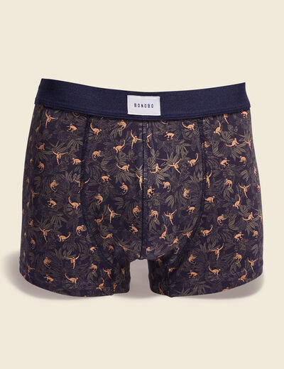 Lot 2 boxers vert kaki homme
