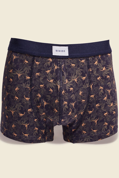 Lot 2 boxers vert kaki homme