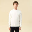 Sweat manches longues ecru homme