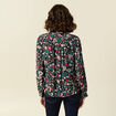 Blouse manches longues noir femme