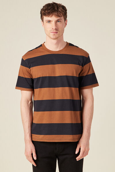 T-shirt manches courtes noir homme