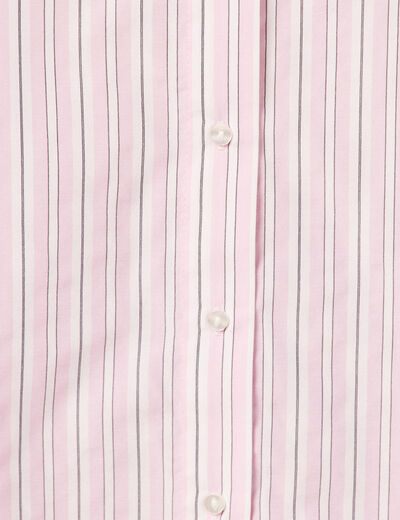 Chemise éco-responsable mauve femme