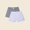 Lot 2 caleçons bleu foncé homme