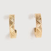 Boucles d'oreilles couleur or femme